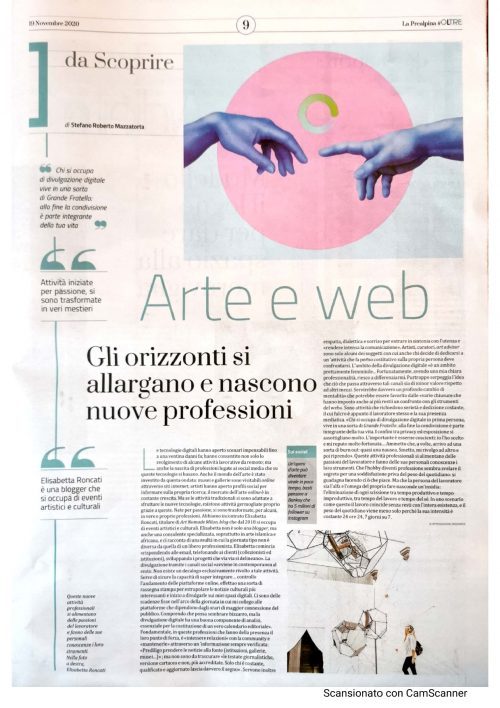 Elisabetta Roncati Oltre La Prealpina